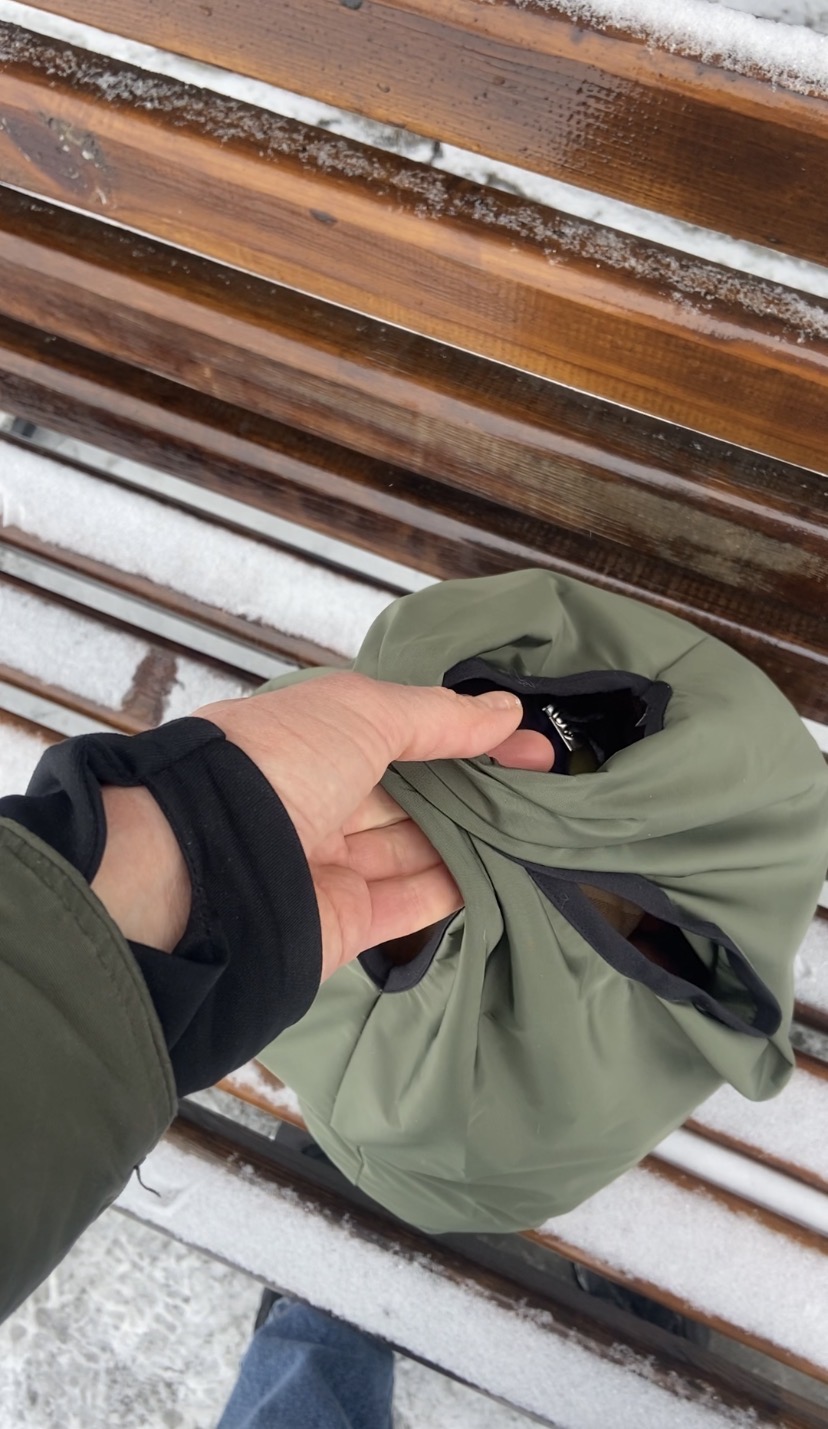 Шопер-майка у кольорі хакі