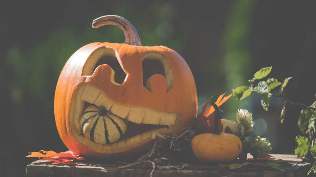 Zero Waste decor for Halloween