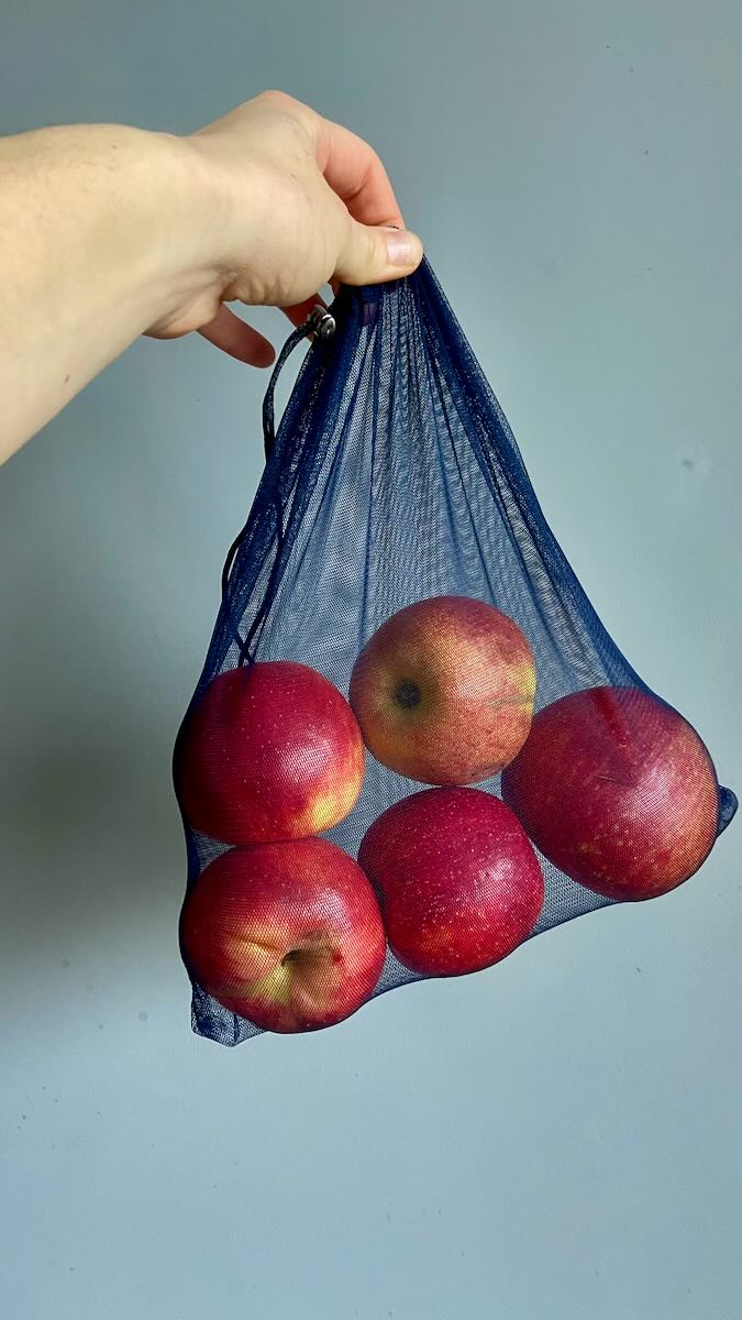 Торбинка-сіточка синя