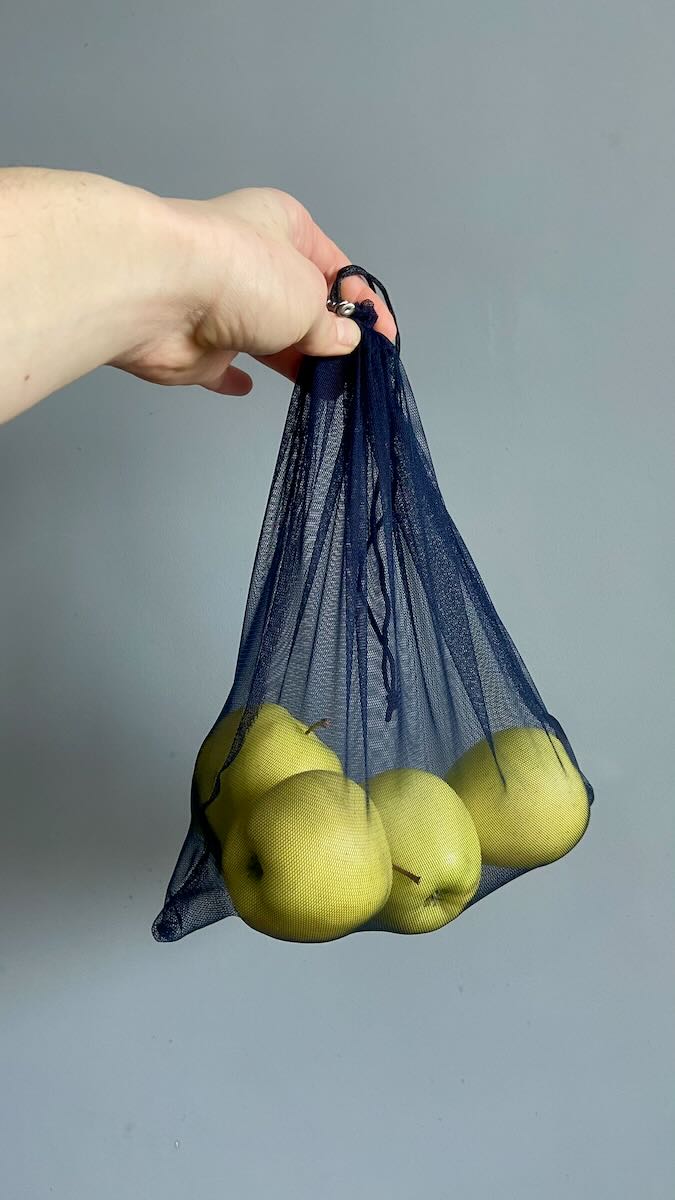 Торбинка-сіточка синя