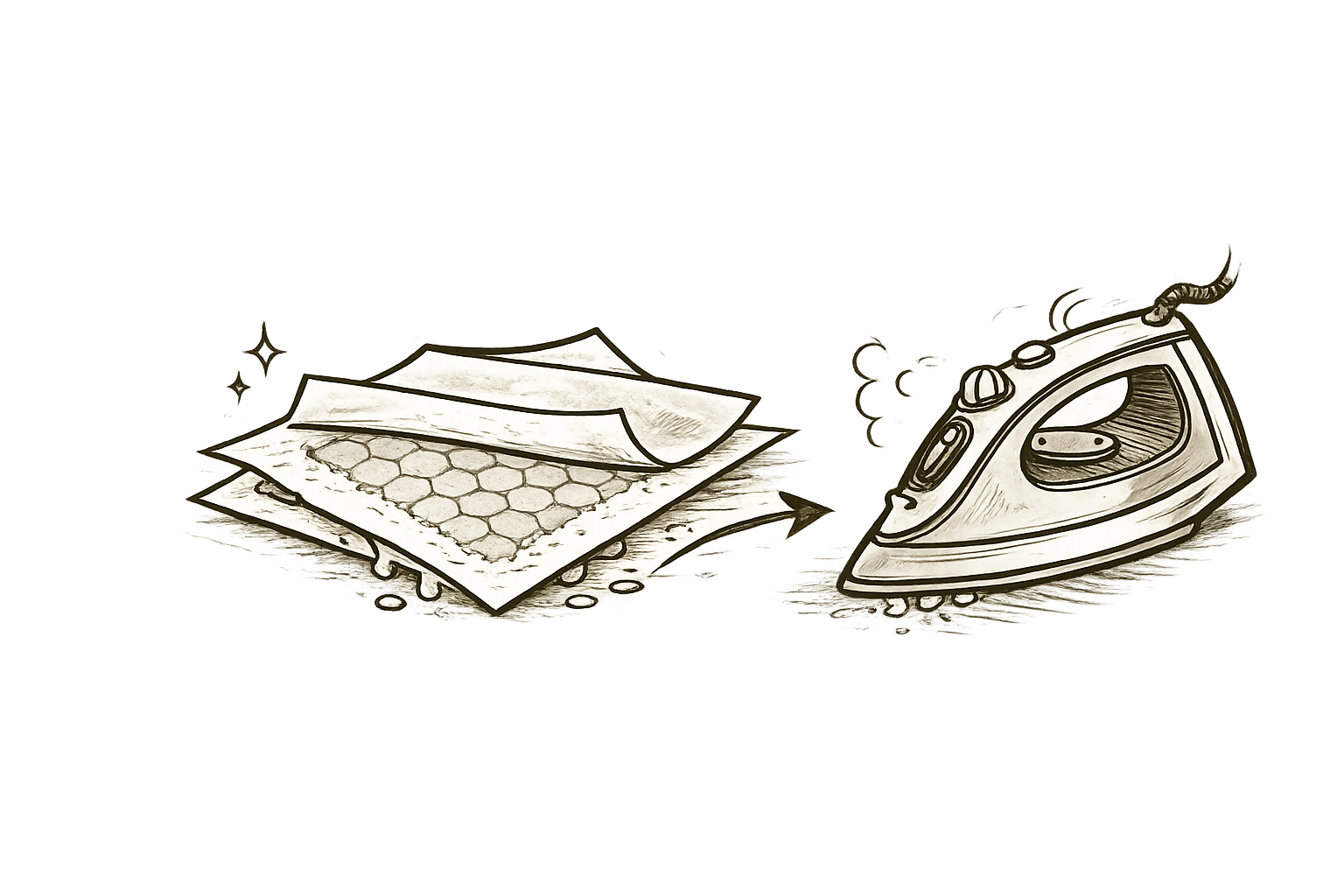 Якщо проблема тільки у клейкості вощанки, можна спробувати її відновити: