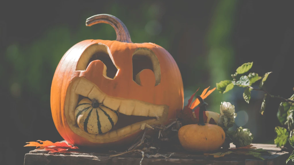 Zero Waste decor for Halloween